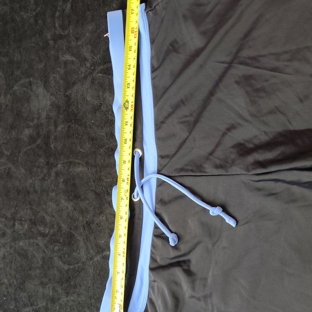 Women's Black and Blue SWIM Shorts SWIMWEAR FREE COUNTRY - Picture 6 of 15